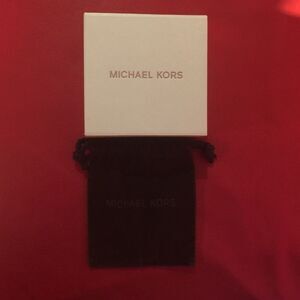 Michael Kors box & pouch.